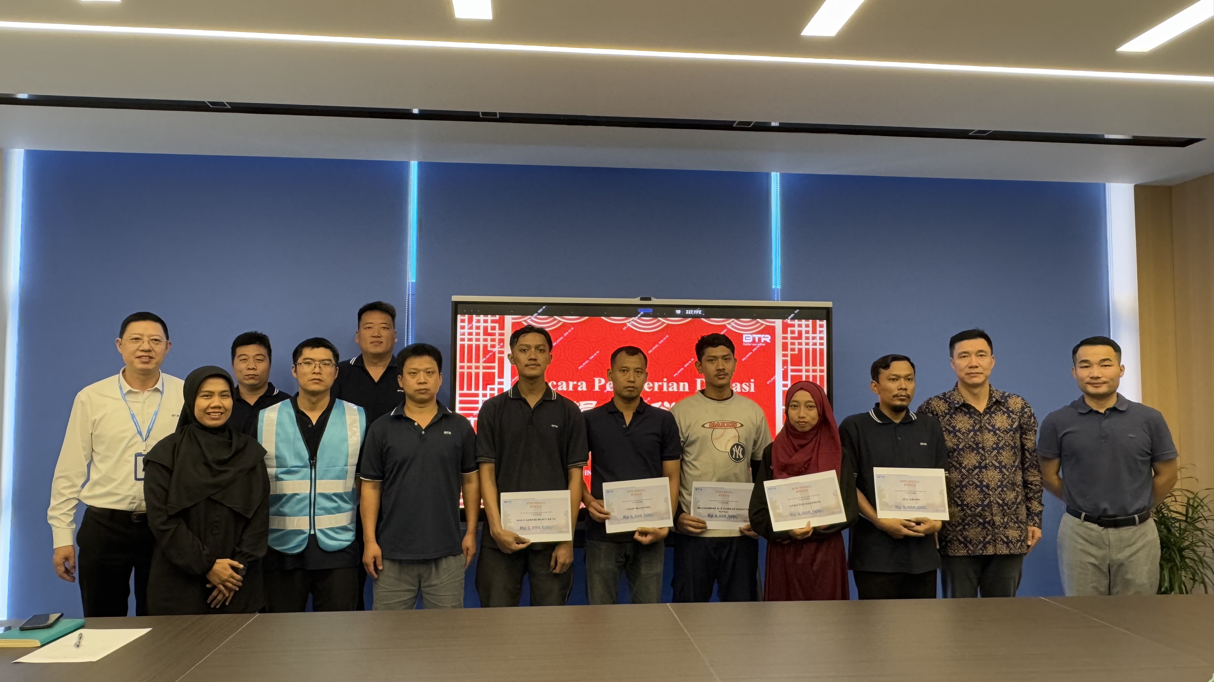 捐款救災 員工互助